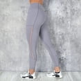 thumbnail image 3 of BJUTIR Yoga Pants For Women Mesh Stitched Tightshigh Waist Pocket Fitness Yoga Pants, 3 of 9