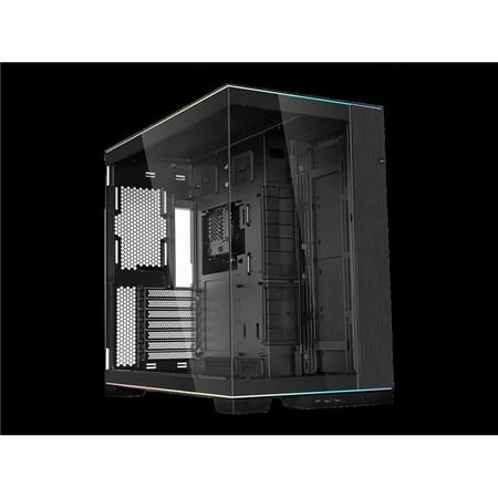 Lian Li O11 Dynamic EVO RGB Black Aluminum Steel Tempered Glass ATX Mid Tower Computer Case