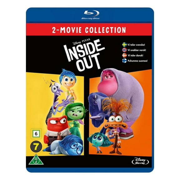 Inside Out / Inside Out 2 [ Blu-Ray, Reg.A/B/C Import - Denmark ]