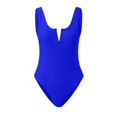 thumbnail image 1 of Aayomet One Piece Swimsuit wimwear Tummy Control Bathing Suits,Blue M, 1 of 5