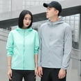 thumbnail image 4 of Vêtements de Protection Solaire pour Hommes, Imperméable, Séchage Rapide, Léger, Respirant, Veste de Protection d'Été pour Extérieur, 4 of 7
