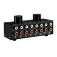 thumbnail image 2 of LINEPAUAIO 6x2 RCA Audio Signal Switcher - Bidirectional Signal Selector with High-Quality Metal Housing for Multiple Audio Sources and Outputs, 2 of 7