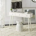 thumbnail image 3 of Safavieh Albus 3 Drawer Modern Solid Console Table, White, 3 of 11