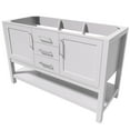 thumbnail image 4 of Ariel R054s-Bc Bayhill 54" Single Free Standing Vanity Cabinet Only - Grey, 4 of 7