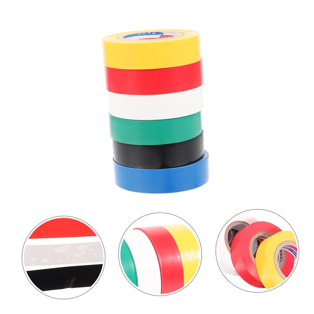 ELAYARD PVC Colored Electrical Tape for Wire Insulation and Electrical Equipment Safety