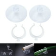 thumbnail image 3 of Aquarium Airline Suction Cup, Heavy Duty Easy To Install Reusable Wildly Use Fixed Suction Cup With Clips For Fish  For Aquarium, 3 of 8