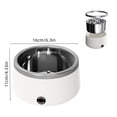 thumbnail image 3 of Bol Fontaine pour Animaux, Distributeur d'Eau Chauffant 2 en 1 Sécheur d'Aliments avec Bol en Acier Inoxydable Contrôle de Température Réglable Circulation Silencieuse, pour Chats Chiens Alimentation Quotidienne Intérieure d'Hiver, 3 of 6