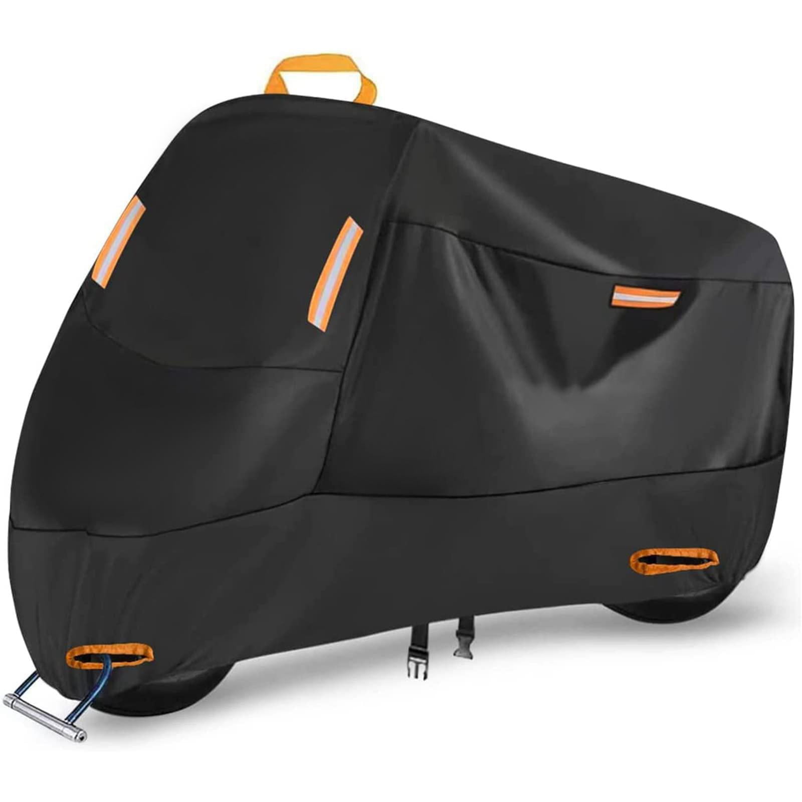 210D Motorcycle Cover Motorbike Rain Cover Dustproof Waterproof Protective Cover XXL