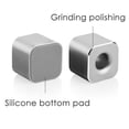 thumbnail image 3 of Linkidea 2 Pack Mini Toothbrush Holder, Aluminum Tooth Brush Stand Razor Holders for Bathroom Vanity Countertops, Office Penholder Pencil Stand Holders Organizer (Silver), 3 of 6