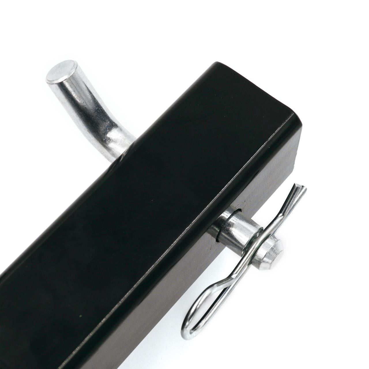 Hyper Tough 1/2 inch Hitch Pin & Clip, Grooved Head, Galvanized, Steel, Class I/II, Fits 1-1/4 inch Receiver