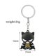 thumbnail image 1 of Llaveros de Gel de sílice de superhéroe de Marvel, colgante de Spiderman, Pantera Negra, llavero de Los Vengadores lindos, joyería de Disney qiuyongming unisex, 1 of 2