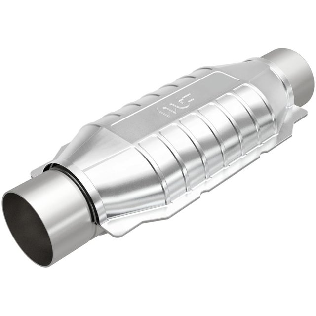 Magnaflow California Converter Catalytic Converter 339109 Stainless Steel Case; Single 3 Inch Inlet; Single 3 Inch Outlet; 12 Inch Body/16 Inch Overall Length