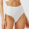 thumbnail image 2 of Tanga de algodón de cintura alta para mujer - Ropa interior de encaje transpirable, sexy/casual, tallas S-XXL, 2 of 5