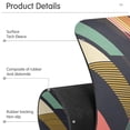 thumbnail image 4 of Yayeee Faucet Mat for Kitchen Sink 14.7" Diatomite Long Splash Guard Pad, Green Geometric, 2 Pack, 4 of 7