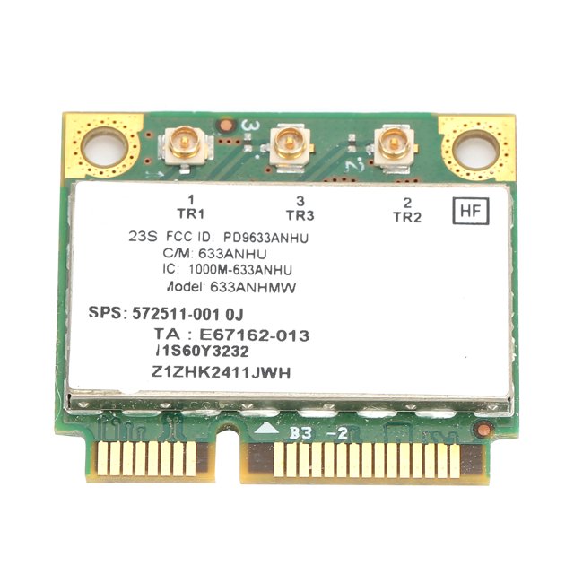 Tarjeta Wi Fi, Tarjeta de red inalámbrica 450Mbps Suministros de computadora Tarjeta de red inalámbrica Diseñado con precisión