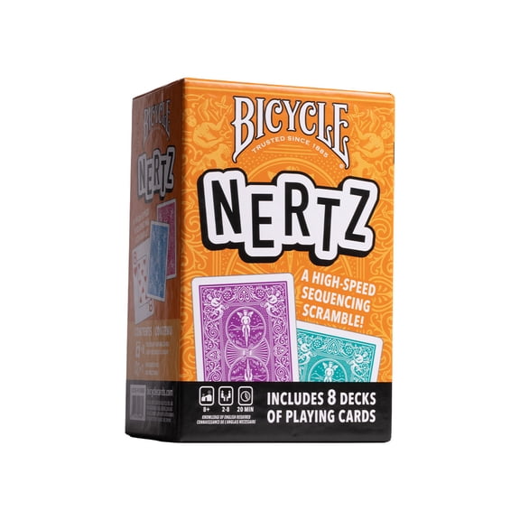 Nertz, 8 Pack, Playing Cards