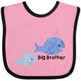 thumbnail image 3 of Inktastic Big Brother with Lil' Brother Boys Baby Bib, 3 of 4