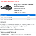 thumbnail image 2 of Purge Valve - Compatible with 2005 - 2006 Ford Mustang, 2 of 2