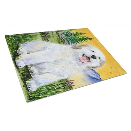 

Carolines Treasures SS8469LCB Great Pyrenees Glass Cutting Board Large 12H x 16W multicolor