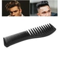 thumbnail image 4 of Detangling Comb, Wide Tooth Hair Comb Plastic Durable Double Headed  For Salon Use For Home Red,Black, 4 of 8