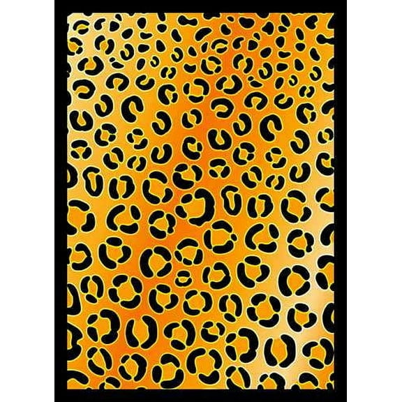 Card Supplies Leopard Print Standard Card Sleeves #50 ct