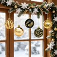 thumbnail image 4 of 30 Pcs Christmas Ornaments Sets 2.36in Christmas Ball Decoration Shatterproof Christmas Tree Ornaments Painted Xmas Balls Bulbs for Holiday Wedding Party Christmas Tree Decoration, 4 of 9