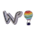 thumbnail image 1 of 2pcs de con Abalorios Apliques Artesanales con Artificiales Decoración para Ropas, Sombrero,, 1 of 9