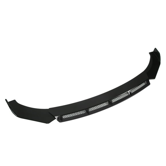 Front Splitter, Sturdy Front Bumper Lip Stable For Car Modification Black