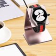 thumbnail image 4 of Joernso Charger Stand Holder Dock Smooth Polished Surface Stainless Stable Anti shake Compatible for for Galaxy Watch6 Watch5 Smart Watch Accessories, 4 of 8