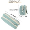 thumbnail image 6 of Unique Bargains Pencil Case Flip Cover Pen Pouch Stationery Bag for Organizer Blue, 6 of 6