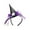 Orange, variant on Xfvqtps Halloween Decorations Hangings LED Witch Hat Party Decoration Props LED Glowing Hat Black