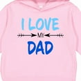 thumbnail image 3 of Inktastic I Love My Dad Fathers Day Toddler Hoodie, 3 of 4