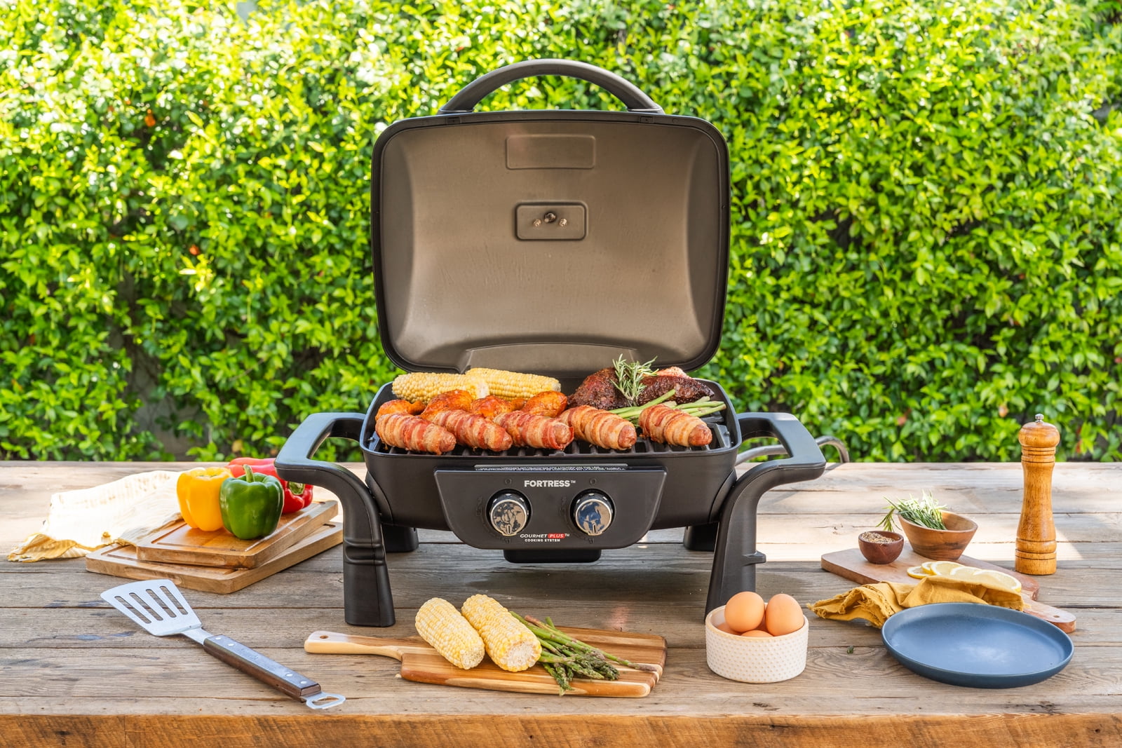 Nexgrill Portable Propane BBQ 1 Burner Cast Aluminum Tabletop Gas Grill Black Walmart