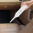 thumbnail image 4 of HONITANO Lightweight White Portable Handheld Vacuum Cleaner with Detachable Dust Cup for Home and Car, 4 of 8