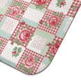 thumbnail image 5 of Pioneer Flower Floral Print Pattern Kitchen Dish Drying Mat 1 Pack, Ultra Absorbent Microfiber Drainer Mat, 16"x18", 5 of 6