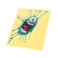 thumbnail image 4 of Personalidad 1 X Echar Un Vistazo A Monster Scary Eyes Etiqueta Del Coche / Etiqueta Engomada Para El Ordenador Portátil De La Pared Del Carro Del Coc Macarena Pegatinas de monstruo pequeño, 4 of 6