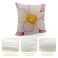 thumbnail image 4 of Throw Pillow Covers Simple Style Flower Print Soft Pillow Cases for Home Sofa Bed Chair Car Office Decorative, 4 of 5