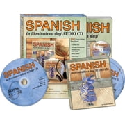 10 Minutes a Day Spanish in 10 Minutes a Day Book + Audio: Foreign Language Course for Beginning and Advanced Study. Includes 10 Minutes , (Paperback)