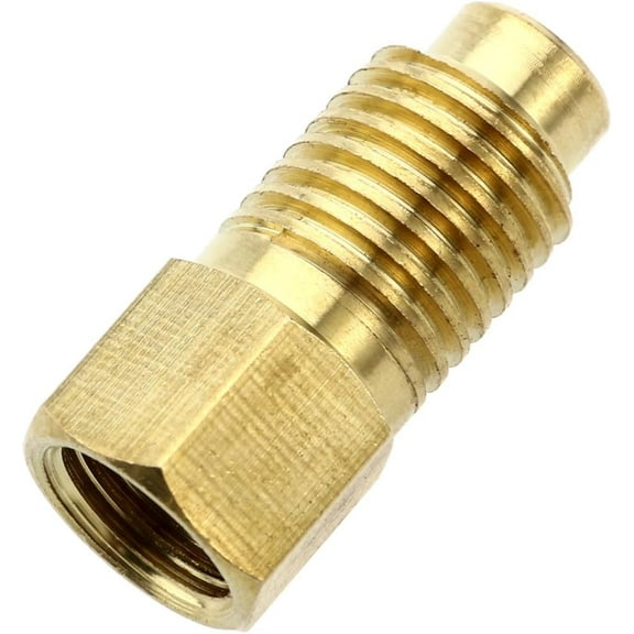 Zaoz R134a Refrigerant Adapter 1/4 to 1/2 Vacuum Pump Connector for R134a Sturdy Easy Install A605