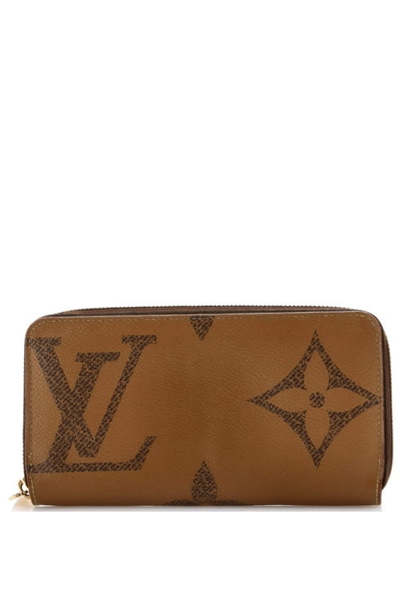 Pre-Owned Zippy Wallet Reverse Monogram Giant By Rebag
