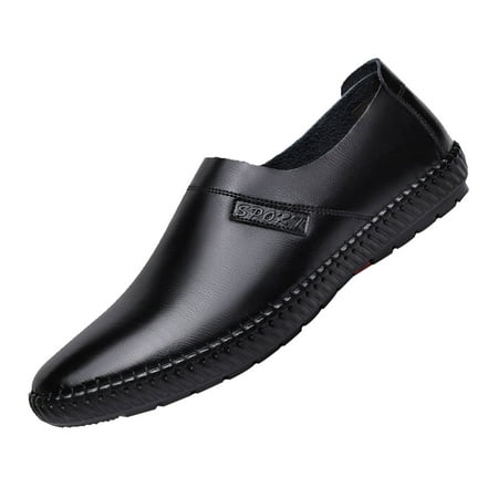 

Rdeuod Mens Dress Shoes New Men s Casual Shoes Youth Trend Fashion Soft Sole Men s Leather Shoes Hiking Shoes for Men