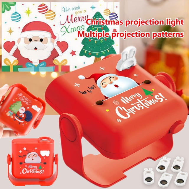Decoraciones de Halloween, adornos de Halloween, regalos de Halloween, miniproyector de fiesta de Navidad, lámpara de proyección para el día de Navidad de niños, juguete brillante, lámpara, lámpara.