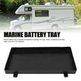 thumbnail image 3 of Marine Battery Tray 12V Boat Battery Holder with Hold Down Strap for RV Trailer Yatch, 3 of 7