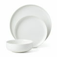 thumbnail image 3 of Oneida 365 24 Seven 12-Piece White Porcelain Tableware Set (Service for 4), 3 of 10