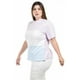 thumbnail image 2 of Playera tricolor Roman Fashion /Tallas Extras, 007 (Lila) lila 38, 2 of 5