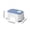 Blue, variant on Portable Small Footstool - Plastic Skidproof Step Stool for Brushing Teeth Washing Face and Daily Use