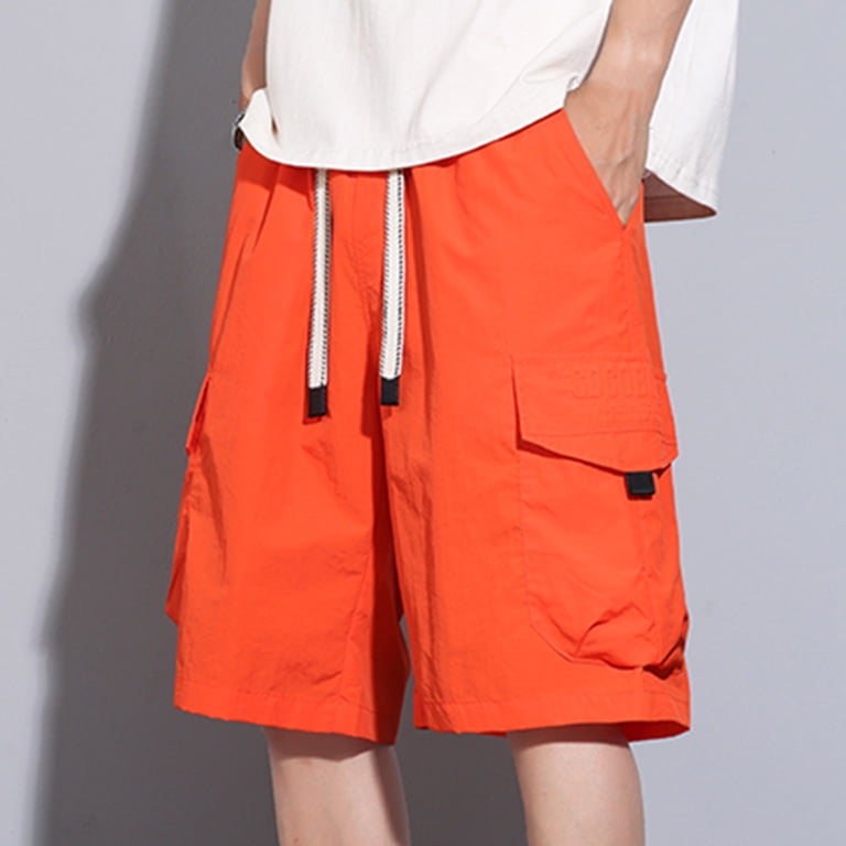 Men Shorts Casual 13 Inch Plus Size Cargo Shorts for Men, Fashion