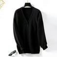 thumbnail image 2 of Jalioing Sweater for Women Long Sleeve Oversized Sweaters Fall Winter Open Front Knit Cardigan, 2 of 3
