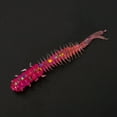 thumbnail image 4 of 20Pcs Soft Bait Small Paddle Silicone Baits Artificial Flexible Convenient Wide Application Fishing Lures Worms Accessory Speckled Red, 4 of 8