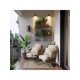 thumbnail image 3 of 4-foot bird of paradise green tropical artificial plant para indoor home, sala de estar, y oficina decoration, 3 of 10